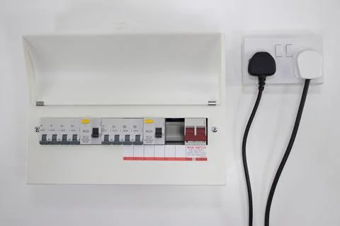 18th edition consumer unit Stock Photos