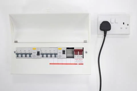 18th edition consumer unit Stock Photos