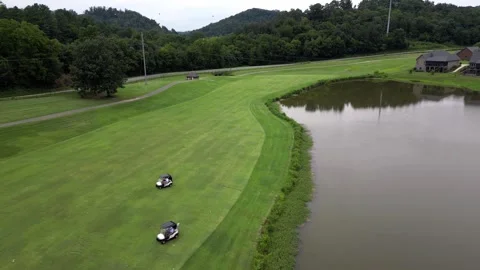 18th fairway 2 Vídeo Stock 248054943