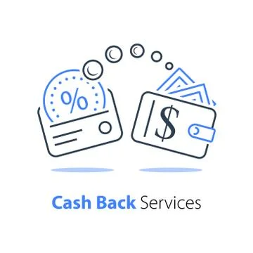 19 cash back 3 Stock Illustration