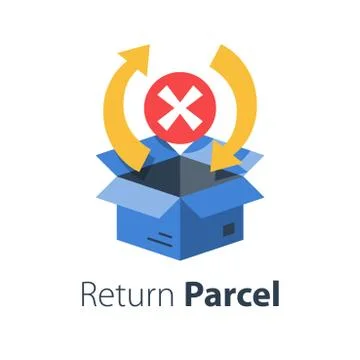 19 delivery box 1 Illustrazione stock