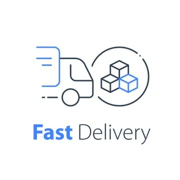 19 fast delivery 26 Stock Illustration
