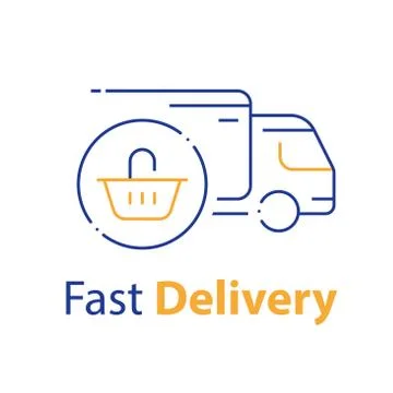 19 fast delivery 32 Stock Illustration