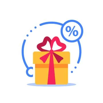 19 gift 36 Illustrazione stock