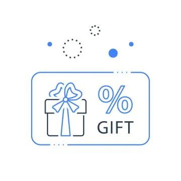 19 gift 36 Illustrazione stock