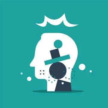 19 head 154 Illustrazione stock