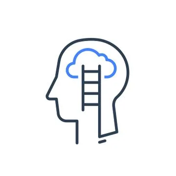 19 head line 34 Illustrazione stock