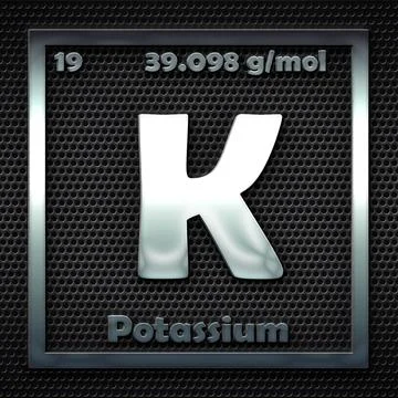 19.-Potassium Stock Illustration