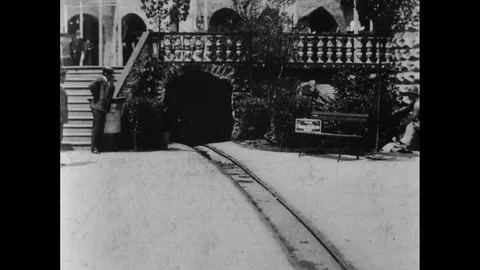 1903-Leisure Park / Coney Island / New York City / 1896 - 1903 Vídeo Stock 77911069