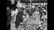 1903-Street Scene / New York City / Usa / 1896 - 1903 Stock Footage