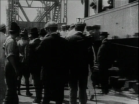 1909-Panama-Channel / Panama / 1900-1919 Stock Footage