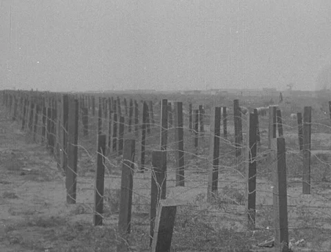1910s - U.S. Troops at Mexican Border, Rio Grande River 库存影片 221668014
