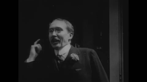 1910s - YMCA opened in Bryant Park NYC, Ethel Barrymore raising flag Stock Footage 171690250