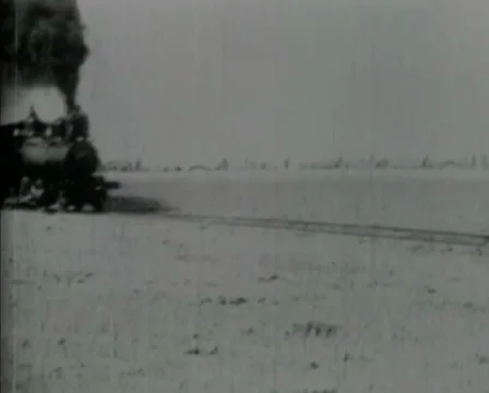 1913 - Test Train Crash Stock Footage 32222945