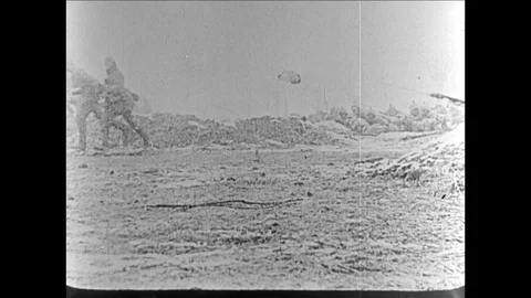 1916-First World War / Battle of Verdun / Verdun / 1916 Video stock 77821637