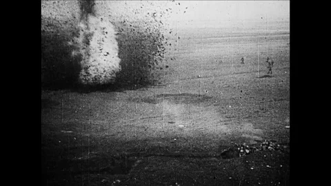 1916-First World War / Battle of Verdun / France / 1916 Vídeo Stock 77983543