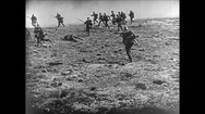 1916-Infantry / Battle Of The Somme / First World War / 1916 Stock Footage