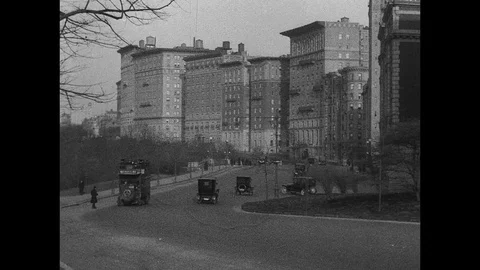 1916-New York City / USA / 1916 Stock Footage
