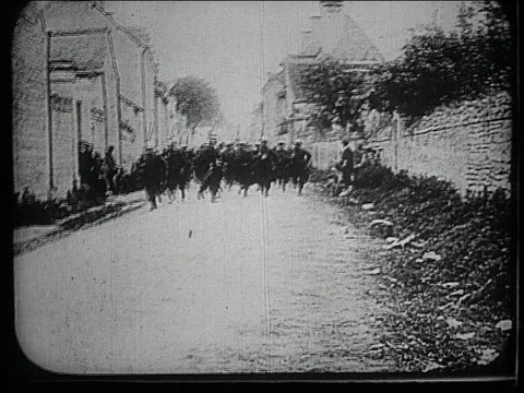 1916-Soldier / Belgium / First World War / 1916 Stock Footage