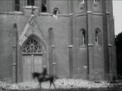 1916-Soldier / Belgium / First World War / 1916 Stock Footage