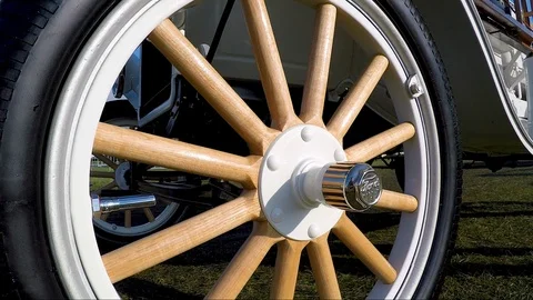 1917 Ford Car Stock Footage 99302688