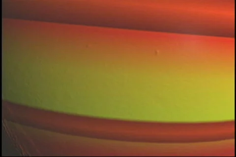 1917  Saturn planet space outer rings Stock Footage 822358
