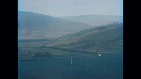 1918 Armistice - fields, mountains Stock Footage 233263673