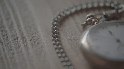 1918 Elgin pocket watch Stock Footage 85073337