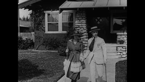 1918-Give Her Gas / Film / 1918 Stock Footage