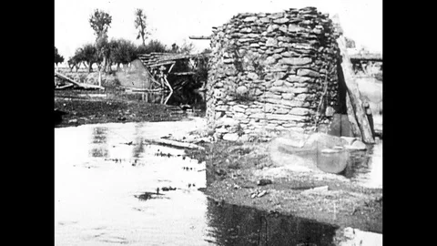 1918-Serbia / First World War / 1914 - 1918 Stock Footage