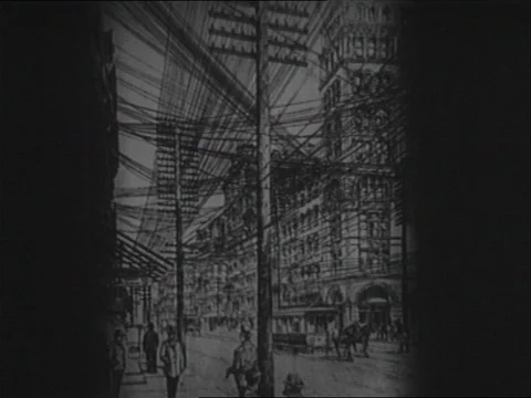 1919-Communicating / Telephone / USA / 1910-1929 Stock Footage