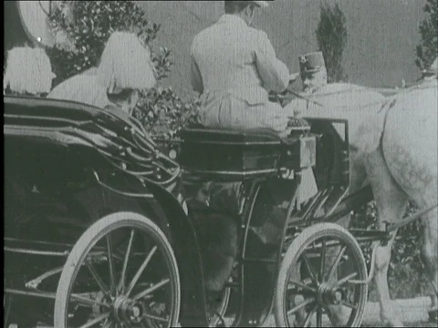 1919-Monarchy / Emperor / William II of Germany / 1910-1919 Stock Footage