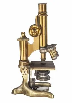 1920 optical microscope Stock Photos