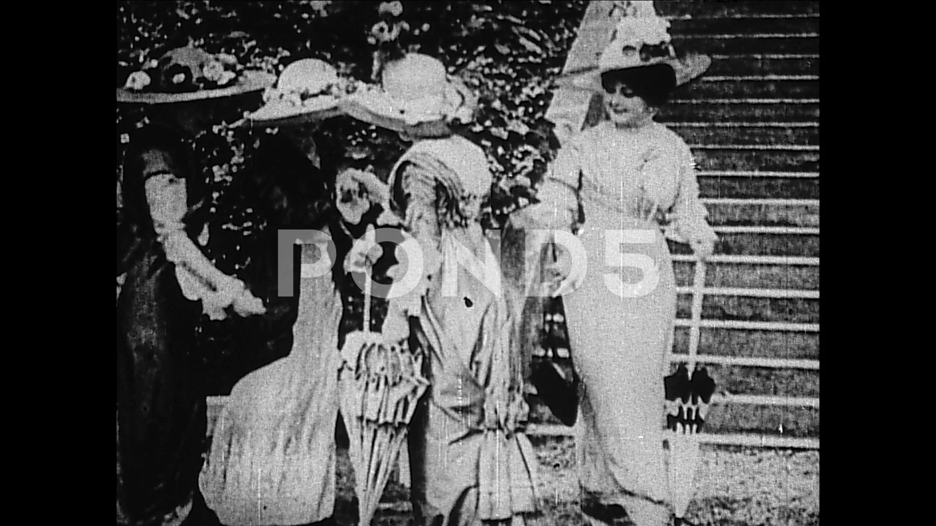 1920-Women's Fashion Woman 1910 Stock Video Pond5