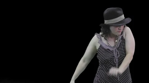 Flapper Dancing Stock Footage ~ Royalty Free Stock Videos | Pond5