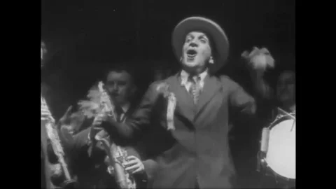 1920s - A montage covers notable figures and events of the Roaring Twenties, Stock Footage 126059327