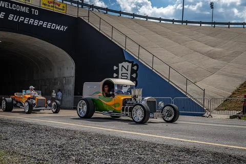 1923 Ford C Cab Panel Delivery Truck Stock Photos