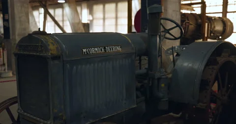 1923 McCormick Deering Tractor Stock Footage 201462583