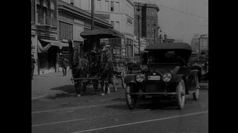 1924-Broadway / New York City / 1920-1929 Stock Footage
