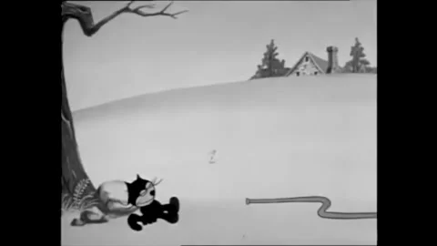 1926 - In this animated film, Felix the ... | Stock Video | Pond5