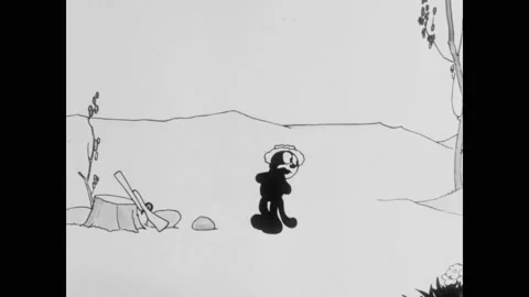 1926 - In this animated film, a heartbro... | Stock Video | Pond5