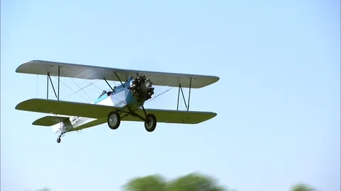 1927 Swallow Take Off Video stock 84121517