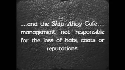 1928 - In this silent comedy, flappers dance at a scandalous nightclub. Stock Footage 173135133