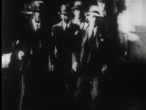 1929-Al Capone / USA / 1920-1929 Stock Footage