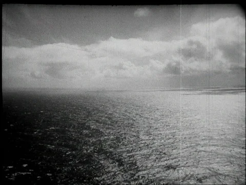 1929-Atlantic Crossing / 1920-1929 Stock Footage