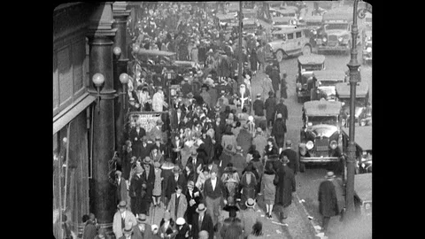 1929-Christmas / San Francisco / USA / 1929 ~ Video #77849670