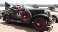 1929 Chrysler model 75 roadster, New Zealand flag, retro car HD Footage
