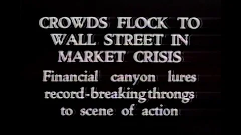1929 | The Great Depression Stock Footage 85364987