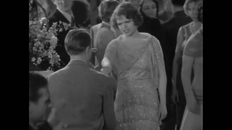 1929 - In this musical, a flapper dances at a party accompanied by a comedian on 스톡 동영상 159336780