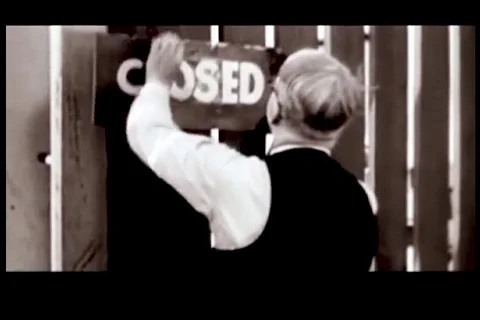 1930. The effects of the great depression on American citizens Stock Footage 102228609